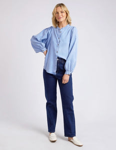 Bailey Shirt - Cerulean Blue