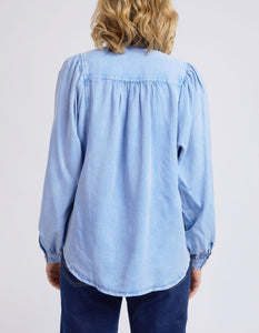 Bailey Shirt - Cerulean Blue