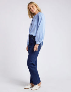 Bailey Shirt - Cerulean Blue