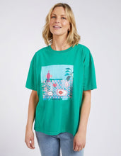 Load image into Gallery viewer, Island In The Sun Tee - Goodness Green
