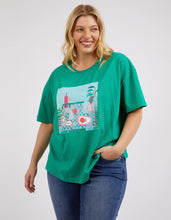 Load image into Gallery viewer, Island In The Sun Tee - Goodness Green
