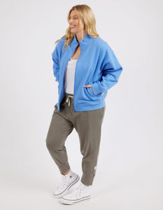 Kelcey Zip Thru - Cerulean Blue