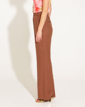 Load image into Gallery viewer, One And Only High Waisted Wide Leg Flared Pant - Mocha Brown
