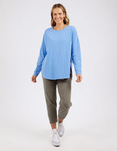 Load image into Gallery viewer, Society L/S Top - Cerulean Blue
