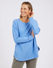 Load image into Gallery viewer, Society L/S Top - Cerulean Blue
