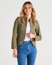 Load image into Gallery viewer, Stacey Military Jacket - Khaki

