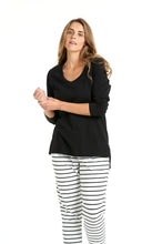 Load image into Gallery viewer, Bonnie Long Sleeve Top - Black
