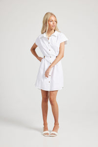 Harlow Dress - White