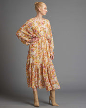 Load image into Gallery viewer, Last Dance Midi Dress - Cream Floral. Fate + Becker dress.
